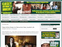 Tablet Screenshot of caseyanthonyisinnocent.com